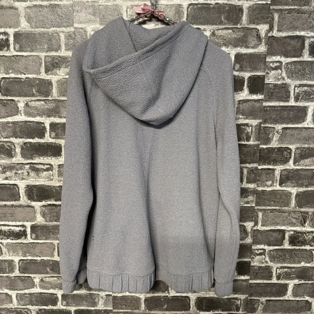 Lululemon Pave New Ways Full-Zip hoodie sweatshirt Glacier Grey White pu…
